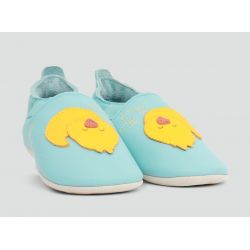 Bobux - Baby Boys Aqua 'Duckie' Soft Sole Slippers